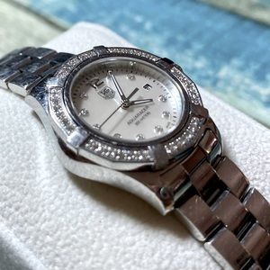 Tag Heuer Aquaracer Women’s MOP Diamond Watch WAF1416
